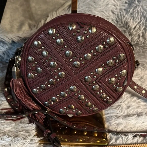 Rebecca minkoff bundle. Purse and necklace. Studded bag
